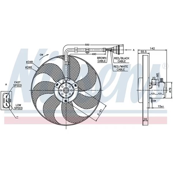 Fan, 85683, Nissen, Mfr#: 85683