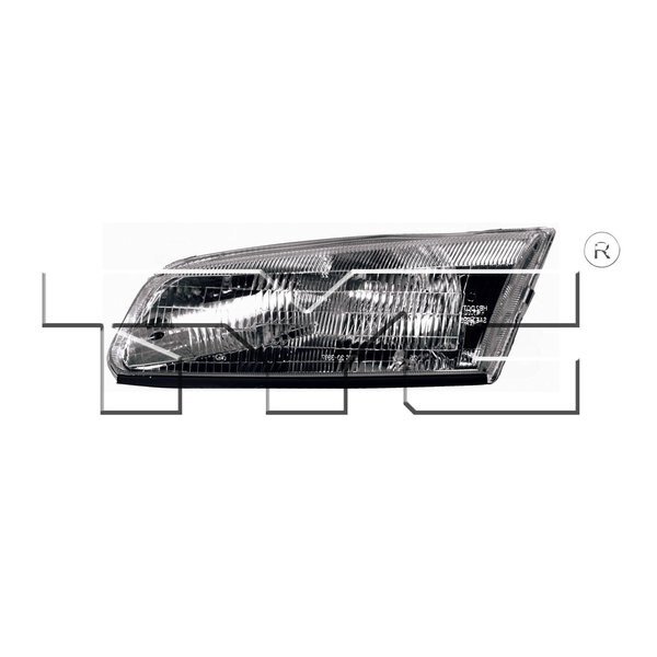 Tyc Headlight Assembly, 20-3598-00, Tyc Products, Mfr#: 20-3598-00