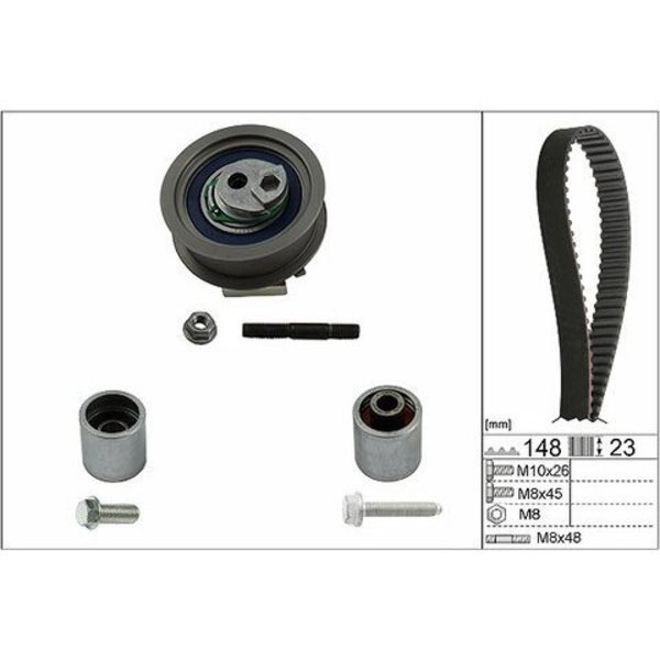 Belt Drive Kit, Zd0445K, Ina, Mfr#: ZD0445K