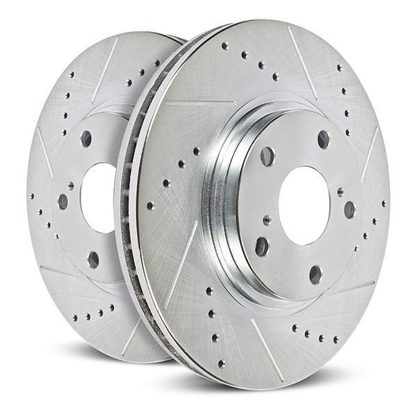 Drilledslotted Rotor Pair, Ar8589Xpr, Powerstop, Mfr#: AR8589XPR