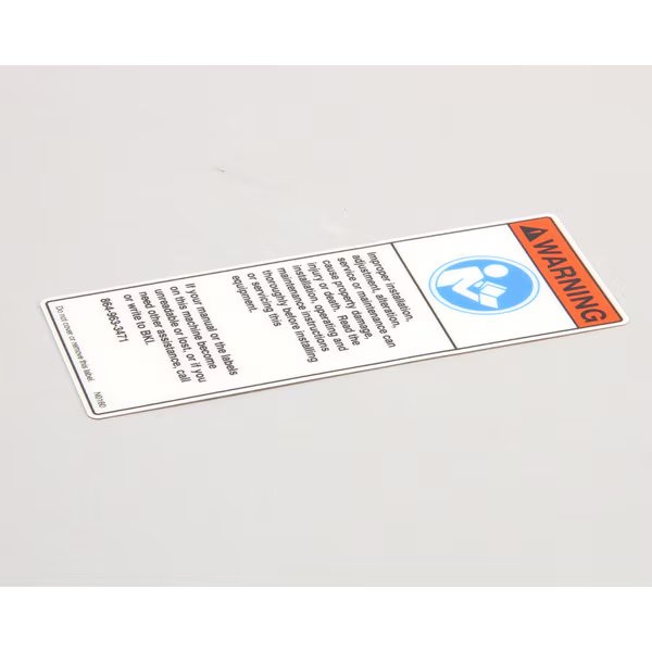 Decal, Before Using This Machi, Bki, Mfr#: N0160