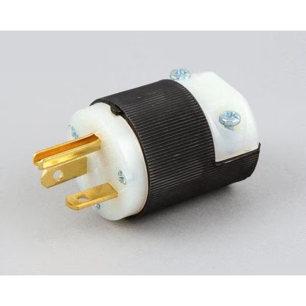 Plug Straight Nema 6-20P 250V, Hubbell Lighting, Mfr#: 5466C