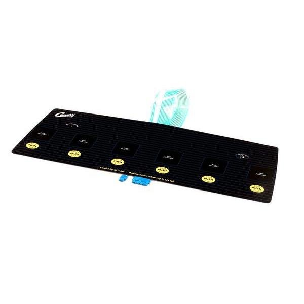 Label, Membrane Control Panel, Wilbur Curtis, Mfr#: WC-39950