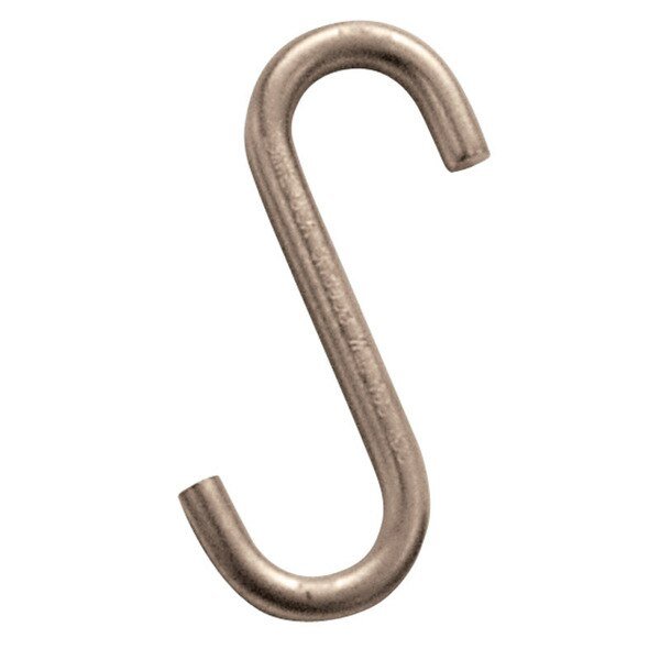 S-HOOK S/S 1/2" X 5-1/2", SHS050, Peerless Chain, Mfr#: SHS050