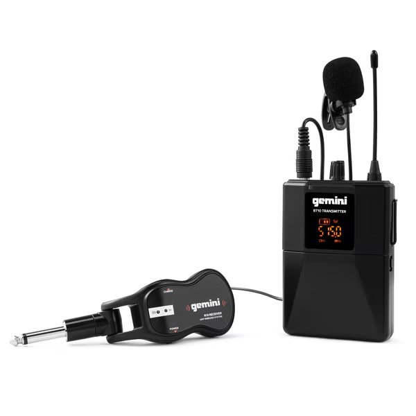 GMU-HSL100 UHF High-B& Wireless   w Multiple Selectable Frequencies, Headset , & Lavalier, Gemini, Mfr#: GMU-HSL100