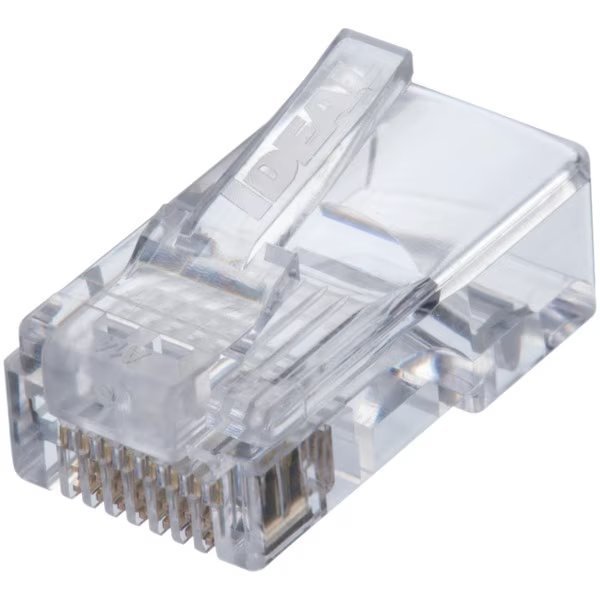 CAT-5E Feed-Thru RJ45 Mod Plugs, Pack/100, Ideal, Mfr#: 85-372