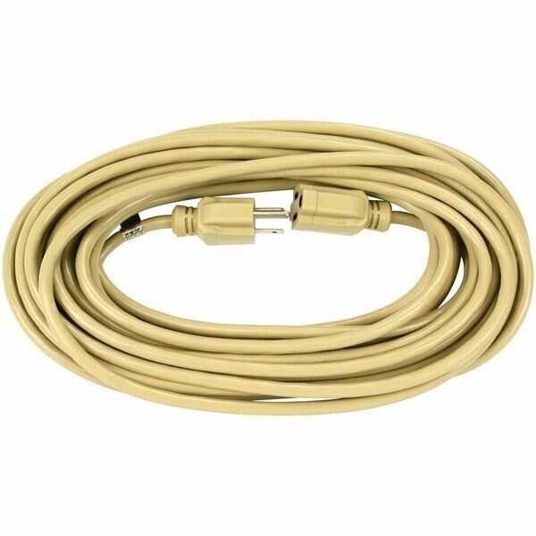 16/3 SJTW Landscape Extension Cord, 35 Feet Beige, Prime, Mfr#: EC884627