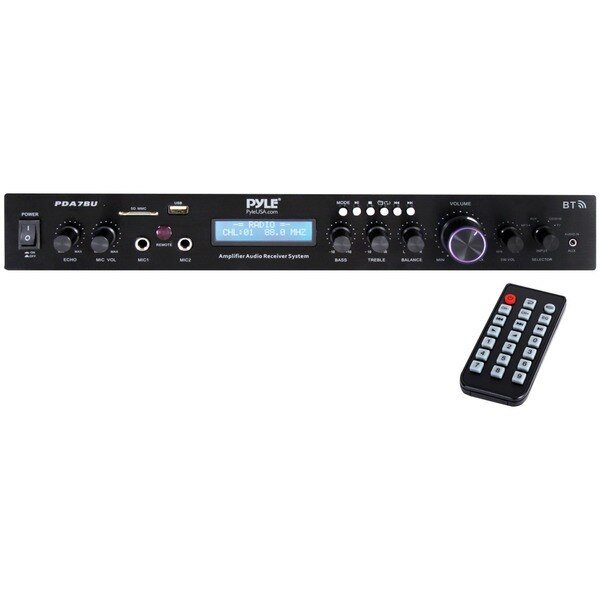 Home Theater Audio Receiver Sound System with Bluetooth, Pyle, Mfr#: PDA7BU