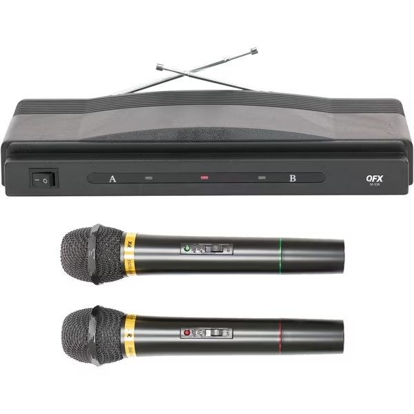 Wireless Dynamic Microphone System, Qfx, Mfr#: M-336
