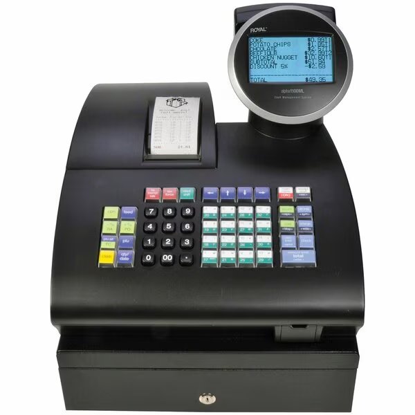 Alpha 1100ML Cash Register, Royal, Mfr#: 39285K