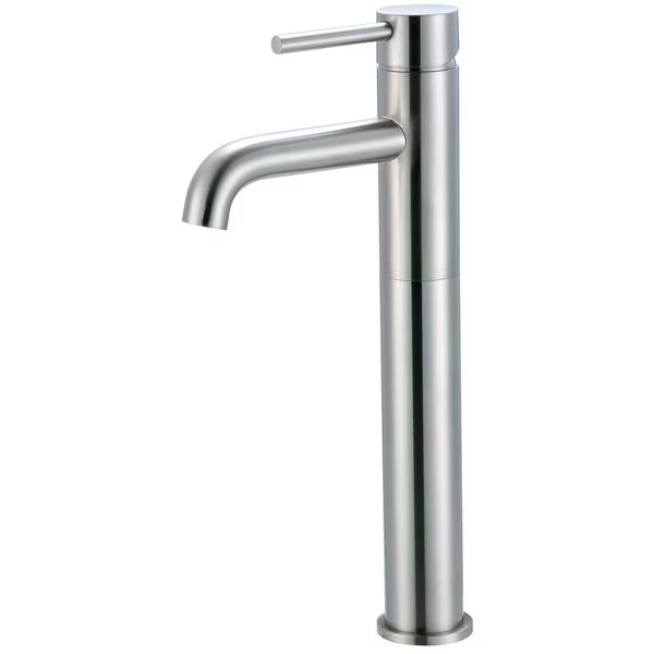 Single Handle Bathroom Faucet in PVD Brushed Nickel, Pioneer, Mfr#: 3MT168-BN