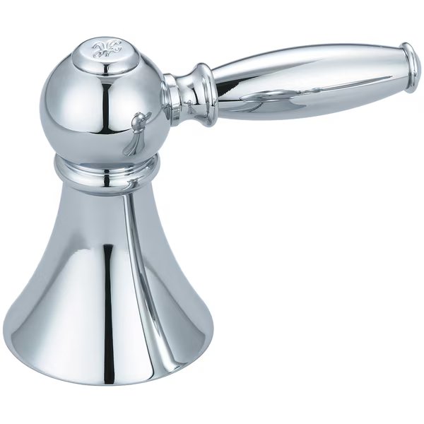 Lever Handle-Hot, Polished Chrome, Central Brass, Mfr#: CS-19001H