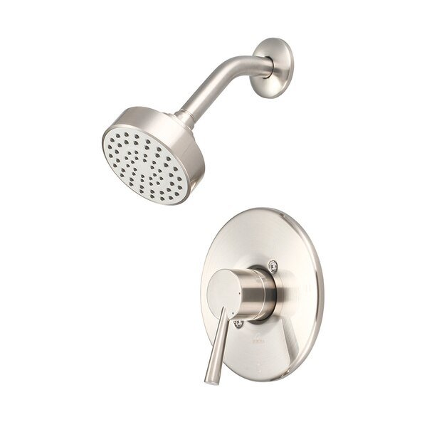 Single Handle Shower Trim Set, Wallmount, Brushed Nickel, Olympia Faucets, Mfr#: T-2372-BN