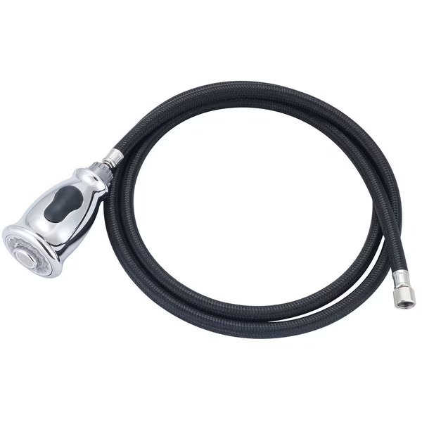 Pull-Down Spray Head And Spray Head Hose-1.8 GPM, Polished Chrome, Pioneer Faucets, Mfr#: X-4200180