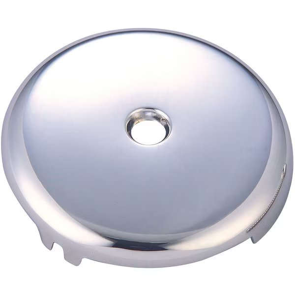 Bath Waste And Overflow-1-Hole Face Plate W/Screw, Polished Chrome, Pioneer Faucets, Mfr#: X-6400033