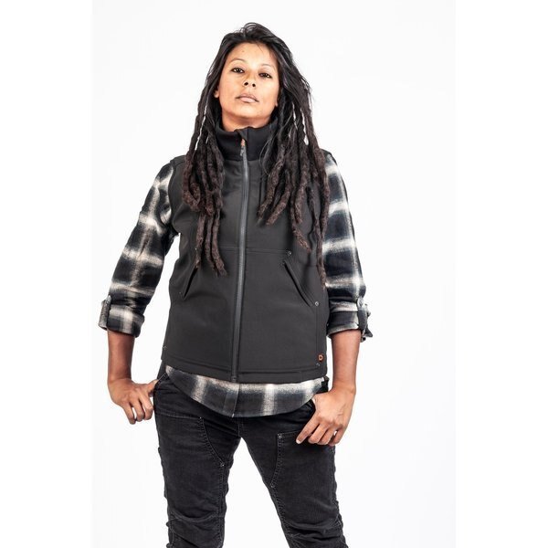 Mfon Work Vest - Black S, Dovetail Workwear, Mfr#: DWF19OW4-001-S