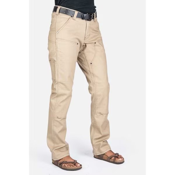Anna Taskpant - Khaki Canvas 6x32, Dovetail Workwear, Mfr#: DWS21P4C-210-6x32