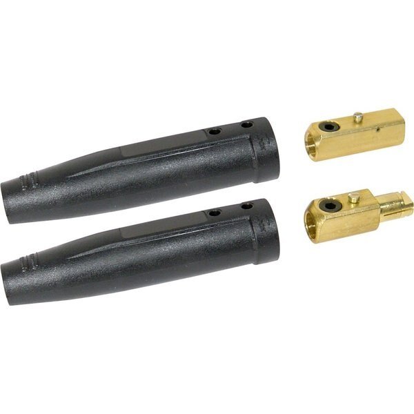 Tweco Style Cable Connector Set, #1/0 and #2/0 (9425-1201), Powerweld, Mfr#: 2MBP