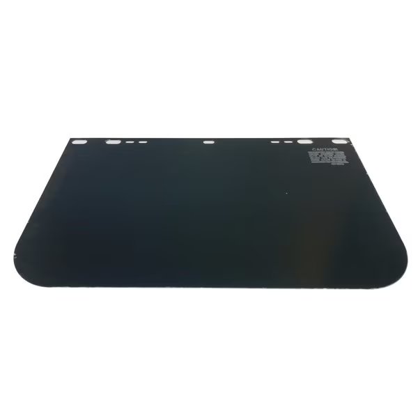 Dark Green Face Shield, Unbound, 9" x 15.5", Powerweld, Mfr#: 864UDG