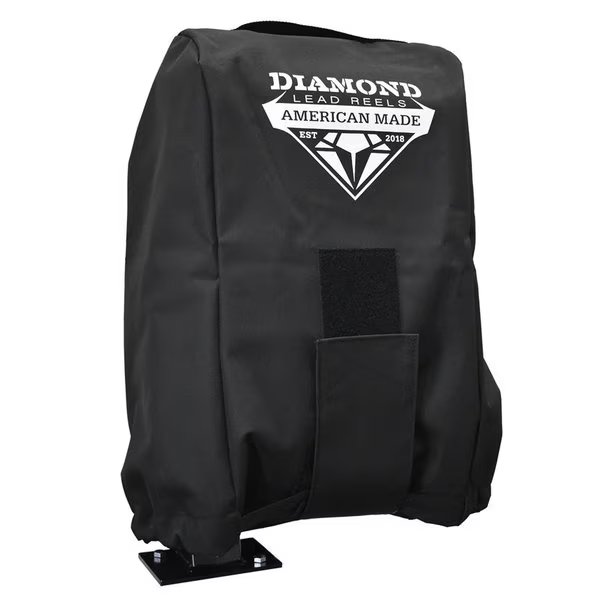 All-Weather Protective Cover for Double Cable Lead Reels, Diamond Lead Reels, Mfr#: AWCDBL-BLK