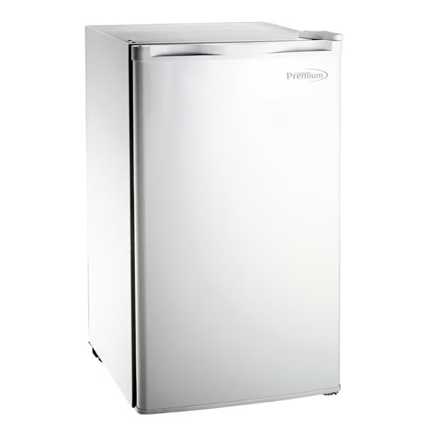 3.2 cu ft Mini Fridge in White, Premium Levella, Mfr#: PRF32405XW