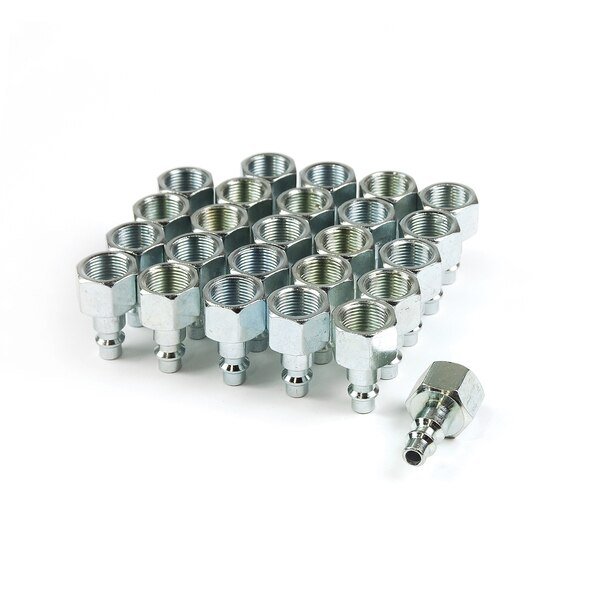 Industrial Plug Steel 1/4" x 3/8" Female NPT, Primefit, Mfr#: IP1438FS-B25-P
