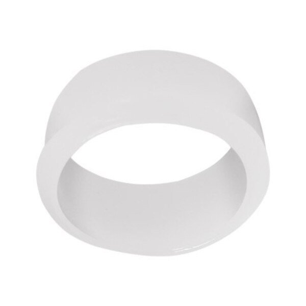 1/4" O.D. Sleeve for Compression Pipe Fittings; White Delrin, Everflow, Mfr#: C73-14
