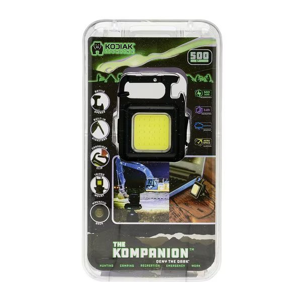 Kompanion 500 Lumen Aluminum Tactical Work Light, Kodiak, Mfr#: K-KOMPANION-6/24