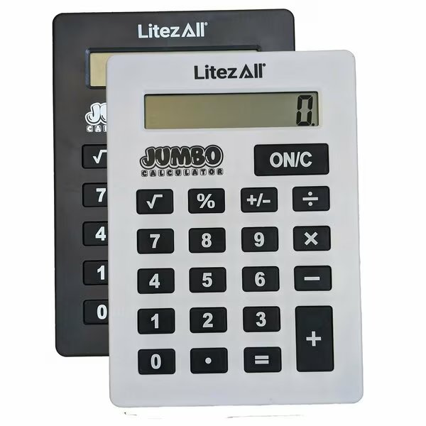 Jumbo Calculator, Promier Products, Mfr#: LA-CALC-10/20