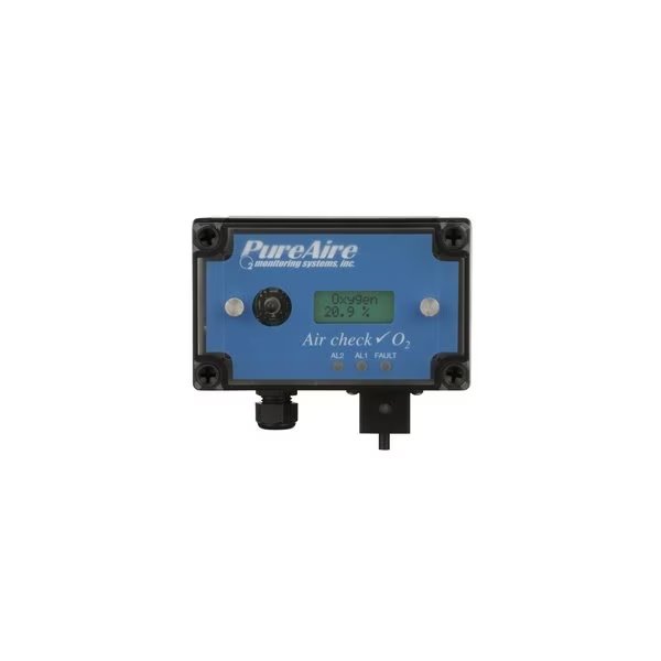 Monitoring Systems Oxygen Deficiency Monitor, w/zirconium sensor, Pureaire Monitoring Systems, Mfr#: 99016