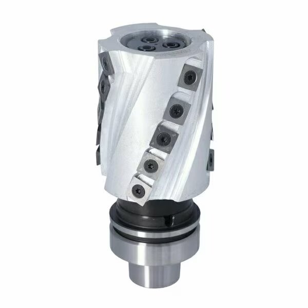 80mm Helical CNC Planing Cutter 122mm H, Qic Tools, Mfr#: HPC.80.122.4+2