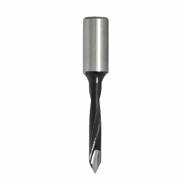 12mm Vpoint, Through Drill Bits 57mm Long, Qic Tools, Mfr#: VB3.120.58L