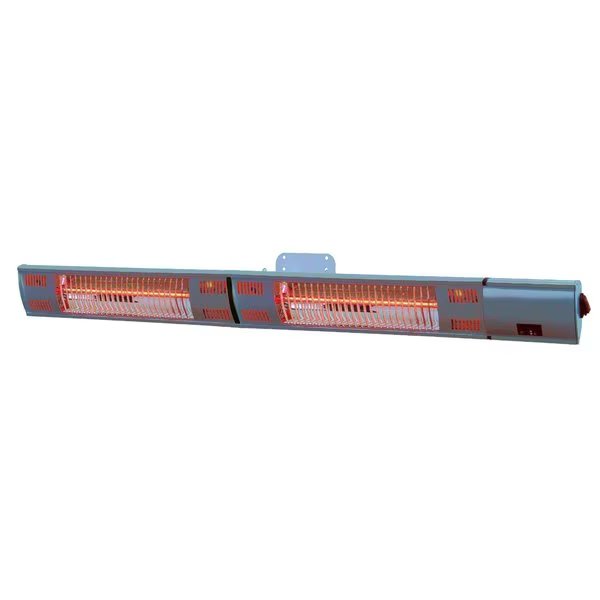 EnerG+ 240V Infrared Electric Outdoor Heater - Wall Mounted with Remote, Energ+, Mfr#: HEA-23046-WMRM