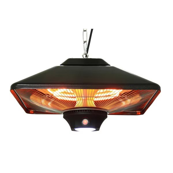 EnerG+ Infrared Electric Outdoor Heater - Hanging, Energ+, Mfr#: HEA-21288 LED-BLK