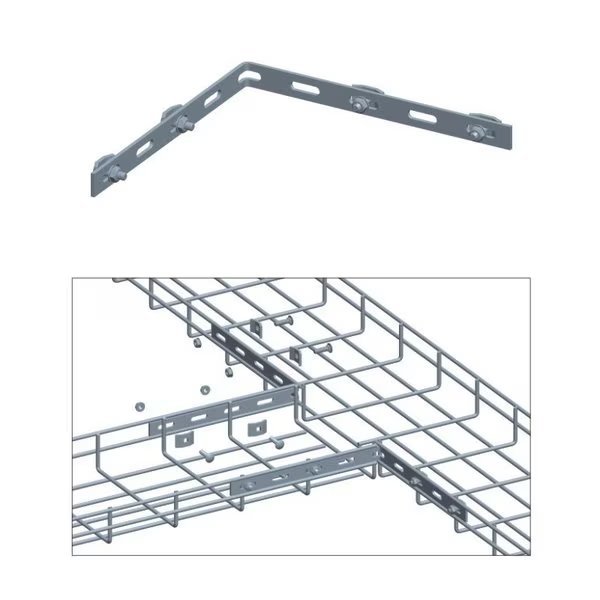 Cable Tray Corner Bar Kit, Zinc, Quest Manufacturing, Mfr#: CT0003-03