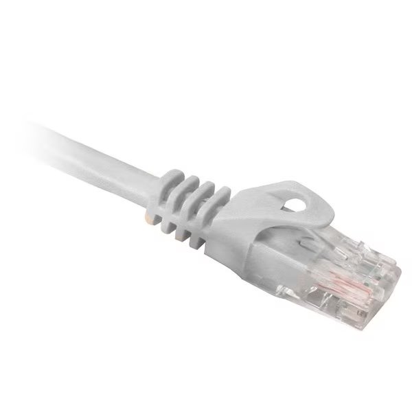 Cat5E Utp 350Mhz Snagless Molded Patch Cord - 15 Ft, Gray, Quest Technology International, Mfr#: NPC-1915