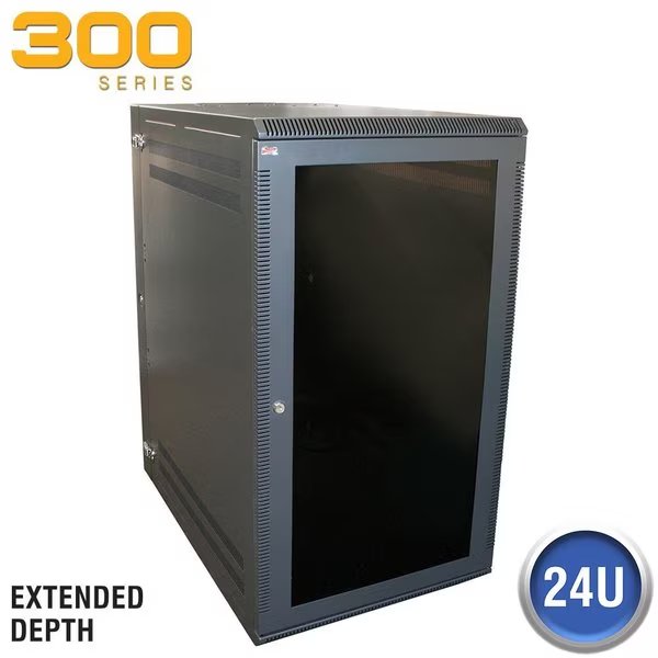 Wall Enclosure, Front/Rear Access, 45"H x 21"W x 31"D, Black, Quest Mfg, Mfr#: WM3019-24-02D