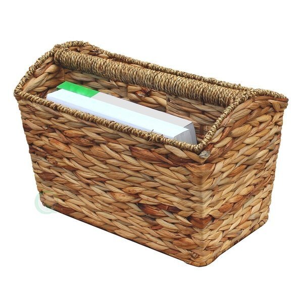 Woven Magazine Holder, Vintiquewise, Mfr#: QI003109
