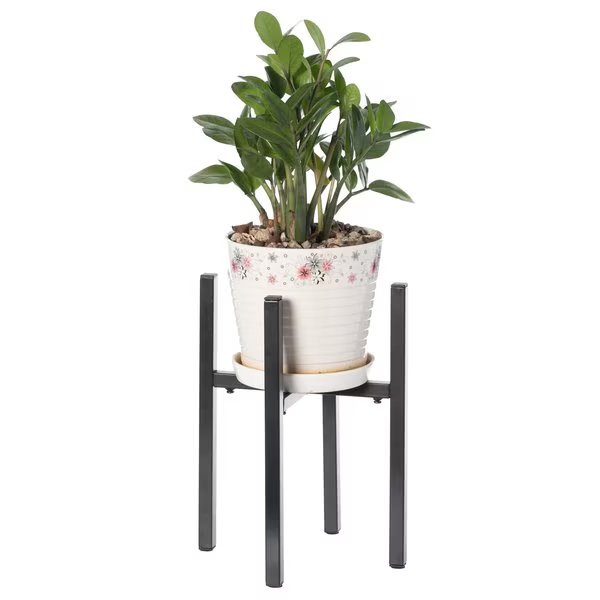 Adjustable Metal Plant Holder, Flower Pot Stand Expands from 9.5- 14.5 Inches, Gardenised, Mfr#: QI003984