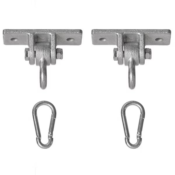 Heavy Duty Permanent Swing Hanger Brackets Set for Indoor and Outdoor Use, Playberg, Mfr#: QI004117