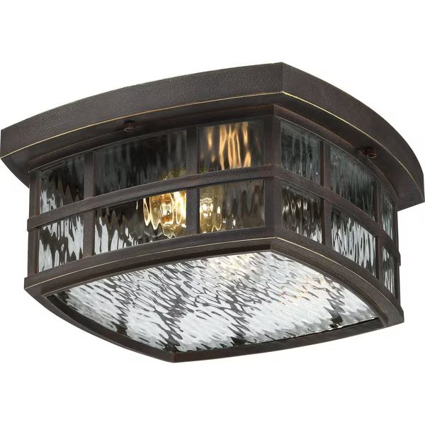 Stonington Outdoor Flush Mount, Quoizel, Mfr#: SNN1612PN