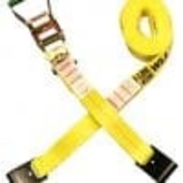 2″ X 27’ RATCHET STRAP W/FLAT HOOKS & LONG WIDE HANDLE, Ancra Cargo, Mfr#: 557