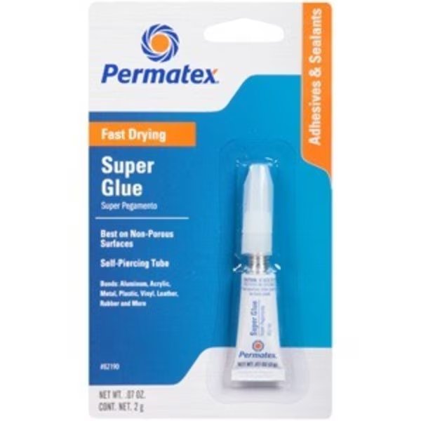 Perma. Auto Super Glue 2g. Tube, Permatex, Mfr#: 82190