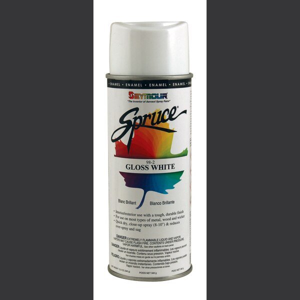 White, Gloss, 16 oz 12 PK, Seymour Midwest, Mfr#: 98-2