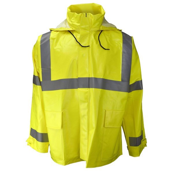Outerwear Dura Arc Jacket w/Attached Hood-Lime-M, Neese, Mfr#: 22227-00-1-LIM-M