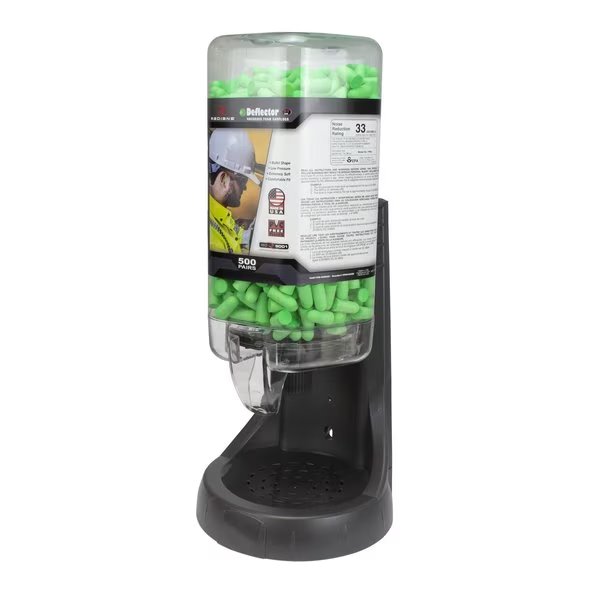 Ear Plugs Refillable Disp w/Deflector Plugs-500Pr, Radians, Mfr#: FPD-500L90