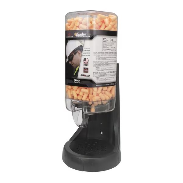 Ear Plugs Refillable Disp w/Evader Plugs-500Pr, Radians, Mfr#: FPD-500L94