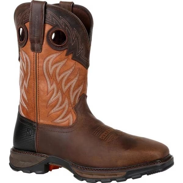 Maverick XP Steel Toe Waterproof Western Work Boot, 8W, Durango, Mfr#: DDB0215