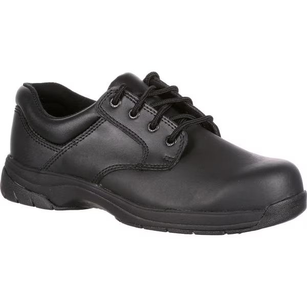 SlipStop 911 Plain Toe Oxford Shoe, 11ME, Rocky, Mfr#: FQ0002034