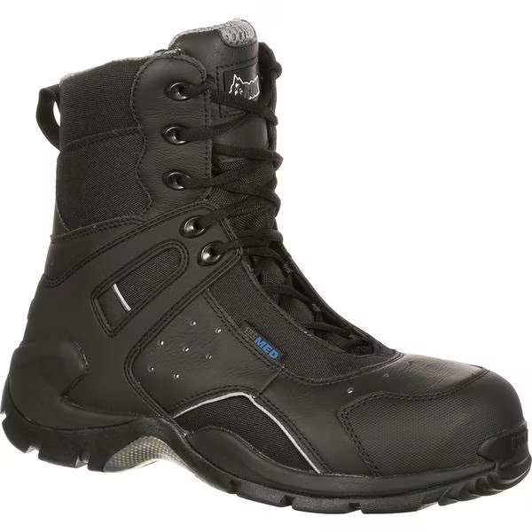 1st Med Carbon Fiber Toe Puncture-Resistant Public Service Boot, 12WI, Rocky, Mfr#: FQ0911113